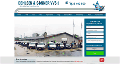 Desktop Screenshot of dehlsen.dk